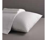 T-220 60" x 80" x 17" Queen White 100% Cotton Fitted Sheets